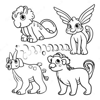 Halaman Mewarna Makhluk Fantasi Goodnotes 100625-39174