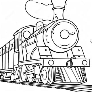 Choo Choo Charles Halaman Mewarna