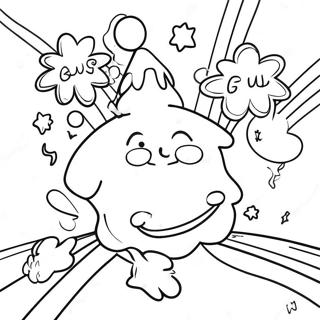 Halaman Mewarna Perayaan Kami Rindu Kamu Yang Ceria 102968 41106