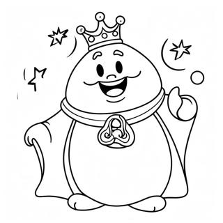 Halaman Mewarna King Boo 103401-41435