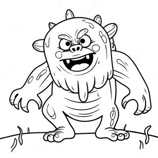 Bertemakan Darah Halaman Mewarna