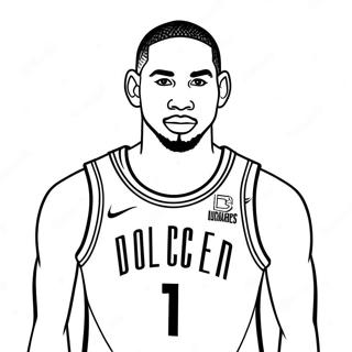 Jayson Tatum Halaman Mewarna