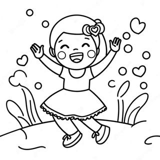 Gadis Bunga Halaman Mewarna