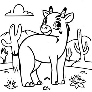 Halaman Mewarna Hidupan Liar Arizona 105307-42942