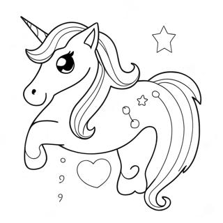 Halaman Mewarna Kucing Unicorn Puteri Duyung 106744 44047