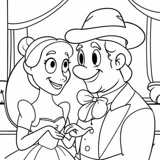 Halaman Mewarna Pasangan Disney Yang Menawan 107079-44319