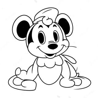 Halaman Mewarna Watak Disney Yang Manis 107080 44323