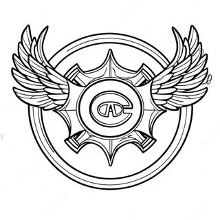Halaman Mewarna Logo Kereta 107178-44392