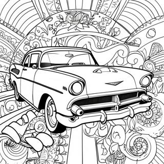 Halaman Mewarna Logo Kereta Klasik 107179-44393