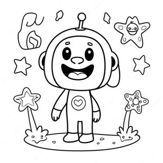Halaman Mewarna Aktiviti Seronok Hey Duggee 107565-44697