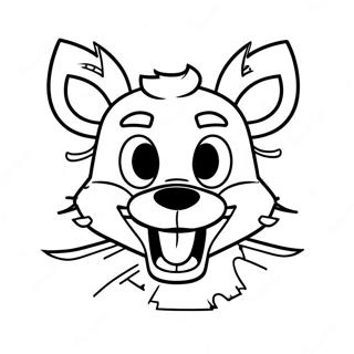 Mangle Fnaf Halaman Mewarna