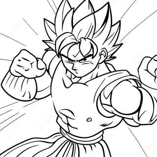 Halaman Mewarna Vegito Dalam Pertempuran 108878-45720