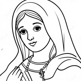 Perawan Maria Halaman Mewarna