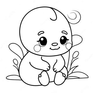 Halaman Mewarna Nombor 2 Yang Comel 111242-47642