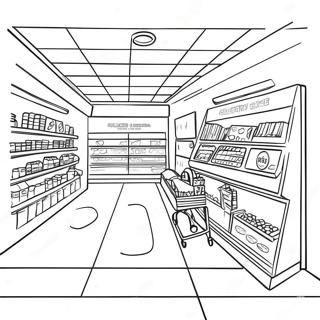 Halaman Mewarna Jalur Pembayaran Target Yang Menyeronokkan 111400 47774