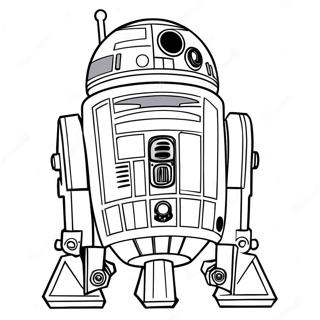 Halaman Mewarna Droid Star Wars 111756-48037