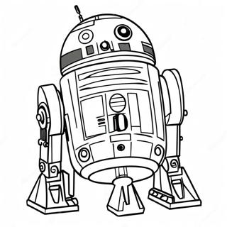 Halaman Mewarna Droid Star Wars 111756-48039