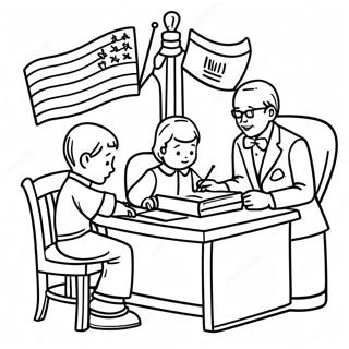 Halaman Mewarna Perlembagaan Untuk Kanak Kanak 112651 48746