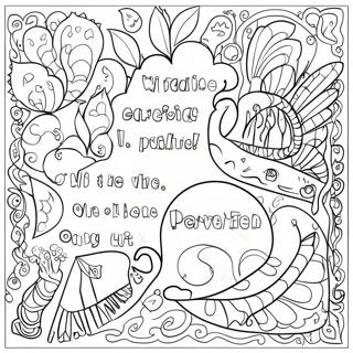 Halaman Mewarna Peribahasa Yang Menginspirasi 112858-48907