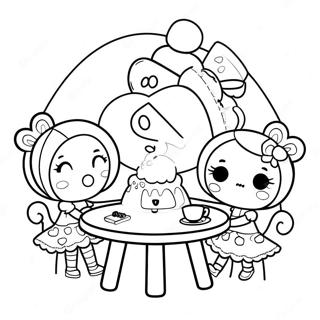 Lalaloopsy Halaman Mewarna