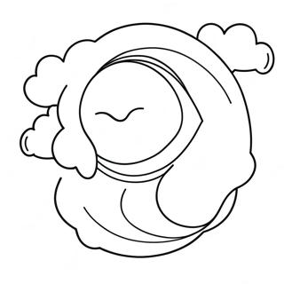 Fasa Bulan Halaman Mewarna