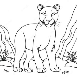 Puma Halaman Mewarna