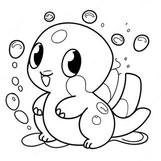 Halaman Mewarna Pokemon Jenis Air Yang Comel Halaman Mewarna