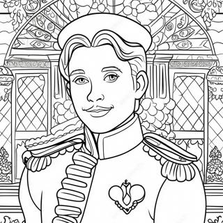 Putera Menawan Dalam Pakaian Diraja Halaman Mewarna 113964-49884