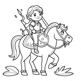 Putera Berani Dalam Misi Halaman Mewarna 113965-49886