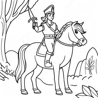 Putera Berani Dalam Misi Halaman Mewarna 113965-49887