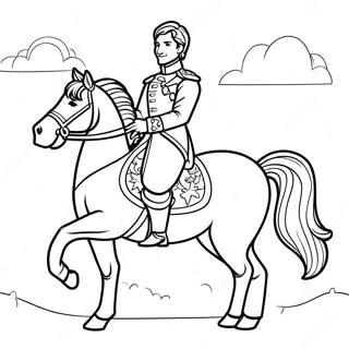 Putera Mulia Menunggang Kuda Halaman Mewarna 113967-49895