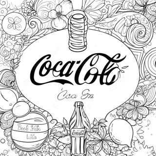 Coca Cola Halaman Mewarna