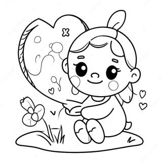 Halaman Mewarna Selamat Hari Ibu Nana Yang Comel 114554-50342