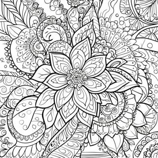 Halaman Mewarna Mandala Henna Yang Cantik 114581-50368