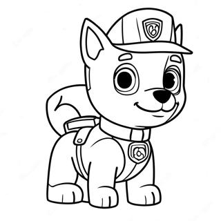 Halaman Mewarna Ryder Paw Patrol 114631-50400