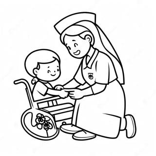 Penghargaan Jururawat Halaman Mewarna