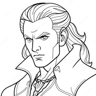 Dio Brando Yang Menakutkan Gambar Mewarna 115175-50825