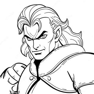 Dio Brando Yang Menakutkan Gambar Mewarna 115175-50827