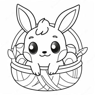 Pokemon Paskah Halaman Mewarna