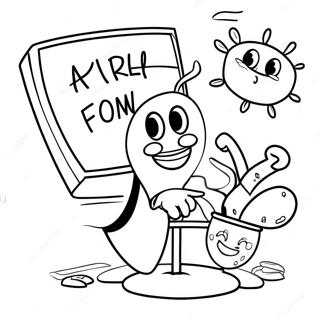 Halaman Mewarna Jenaka April Fools Yang Kreatif 115357-50970