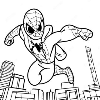 Halaman Mewarna Spiderman Sonic 115458-51038