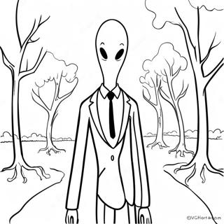 Halaman Mewarna Slenderman 115766-51278