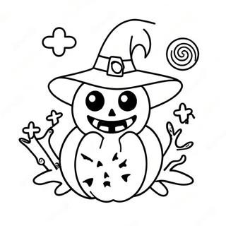 Halaman Mewarna Logo Spirit Halloween Yang Menyeronokkan 116261-51673