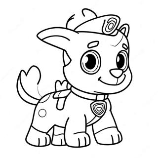 Halaman Mewarna Paw Patrol Rocky 116387-51760