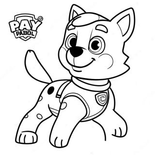 Halaman Mewarna Paw Patrol Rocky 116387-51921