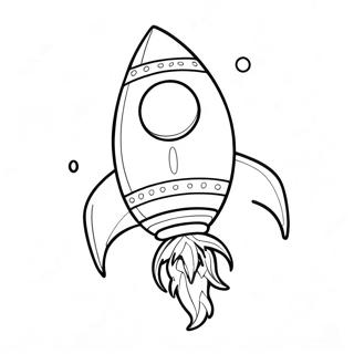 Halaman Mewarna Kapal Angkasa Roket 116801-52256
