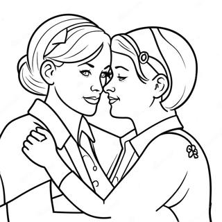 Halaman Mewarna Kebanggaan Lesbian 117518-52794