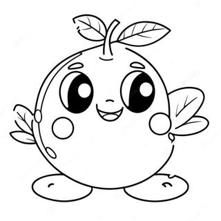 Halaman Mewarna Kawan Blueberry Kartun 117936 53126
