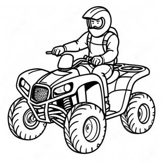 Halaman Mewarna Pengembaraan Atv Yang Berwarna Warni 118295 53506