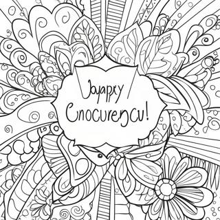 Halaman Mewarna Petikan Menggalakkan Yang Ceria 119475-54429